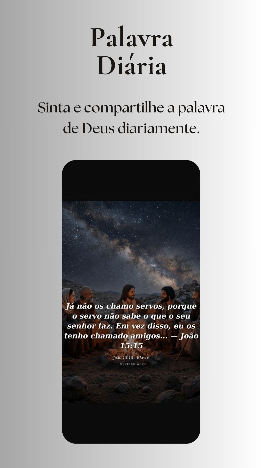 Palavra Diária — sinta e compartilhe a palavra de Deus diariamente